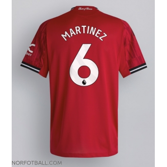 Billige Fotballdrakt Manchester United Lisandro Martinez #6 Replika Hjemmedrakt 2025-26 Kortermet